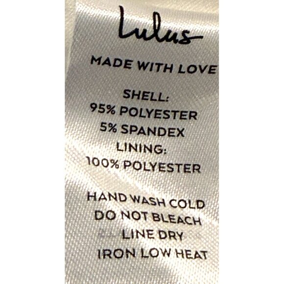 Lulu's Women's Be My Destiny One Shoulder Dress White Size XS NWT - Picture 7 of 9